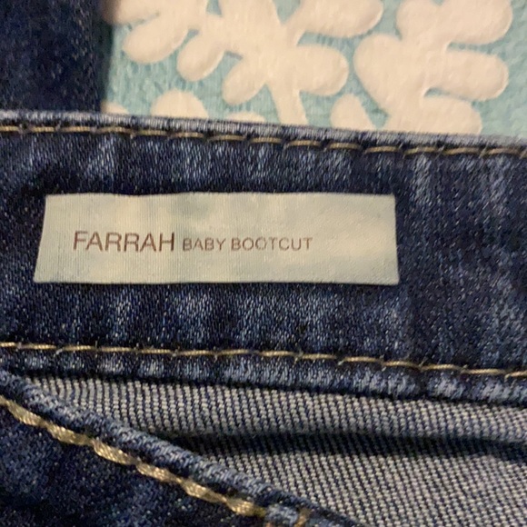 Kut From The Kloth Farrah Baby BootCut Jeans Sz 6 - Picture 5 of 7